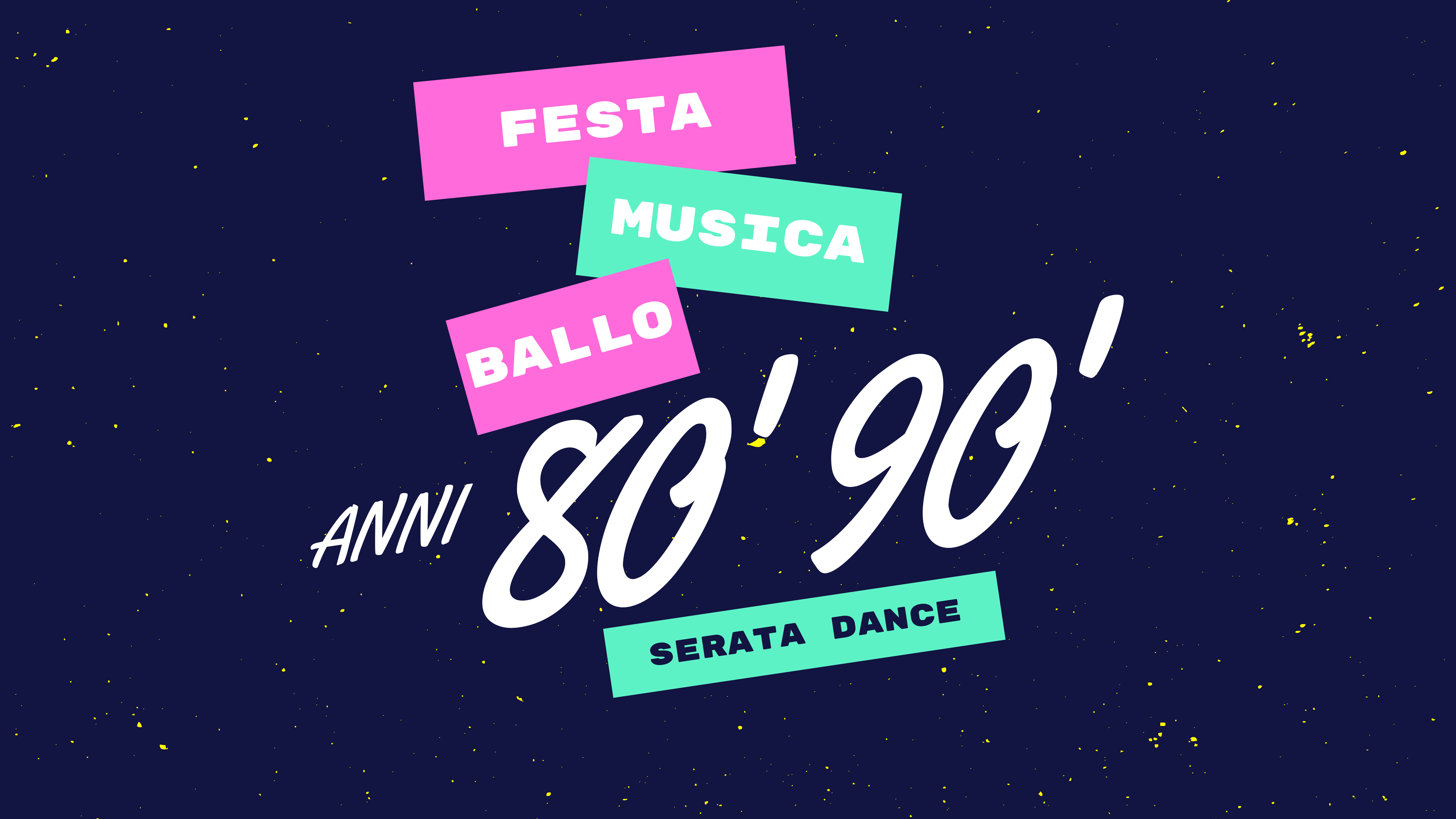 Immagine che raffigura Serata dance anni 80-90