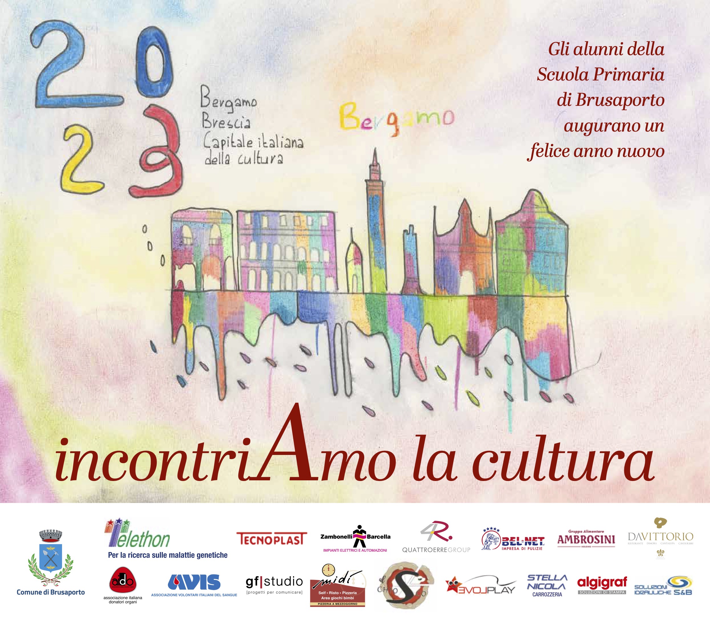 La copertina del Calendario 2023