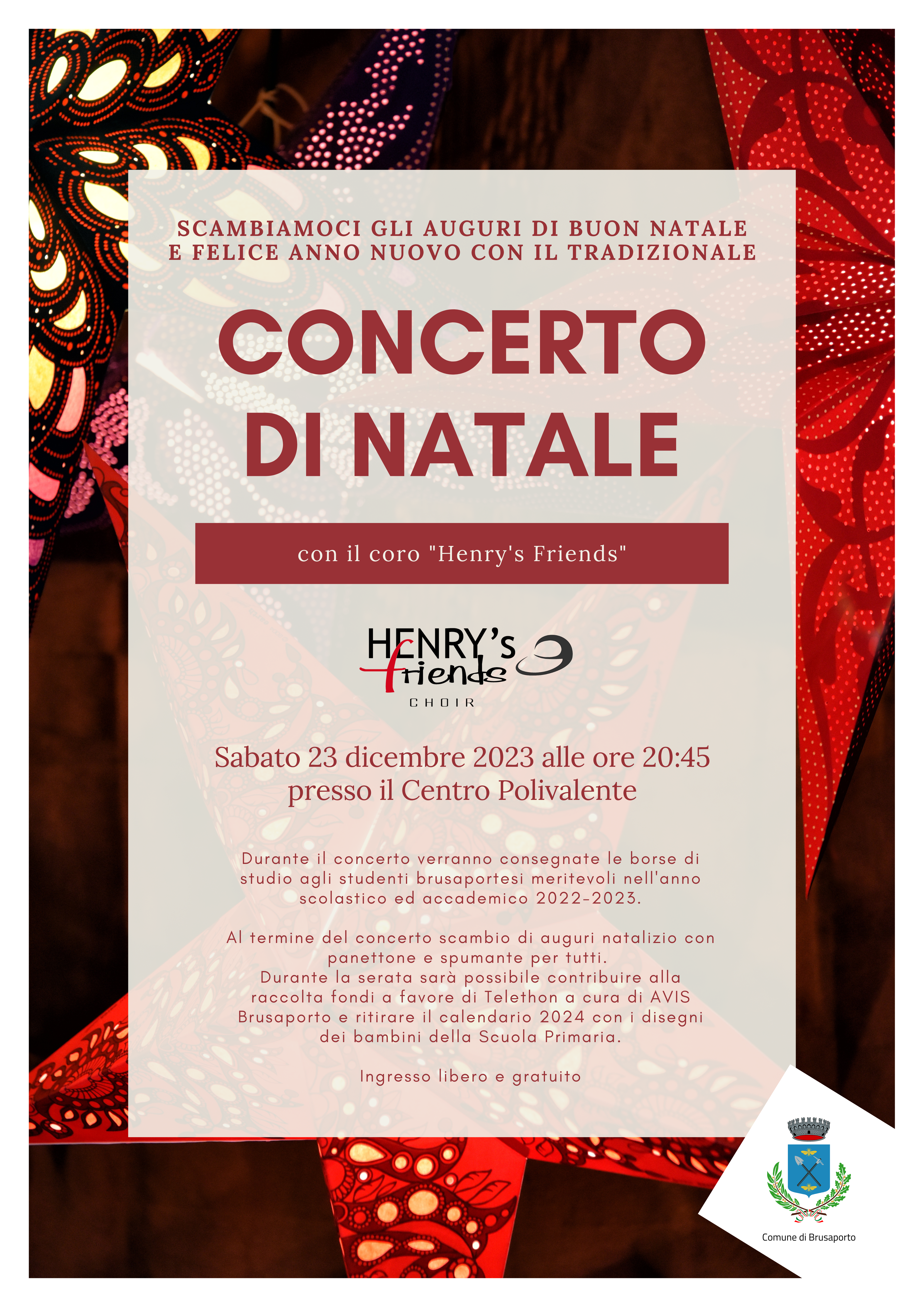 La locandina dell'evento.