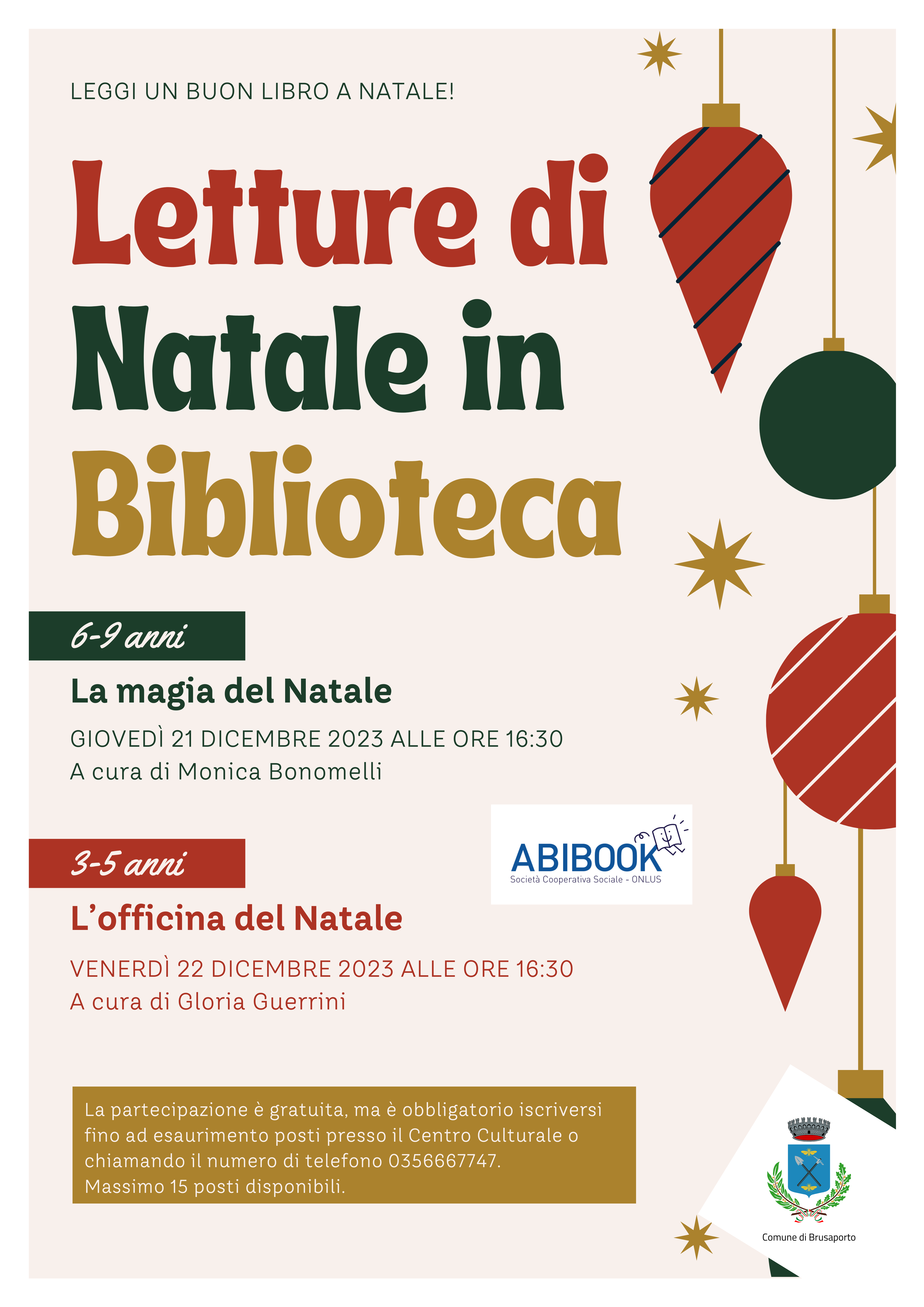 La locandina dell'evento.